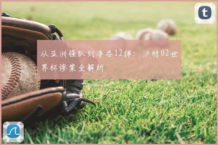 从亚洲强队到净吞12弹：沙特02世界杯惨案全解析